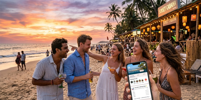 Goa group trip itinerary